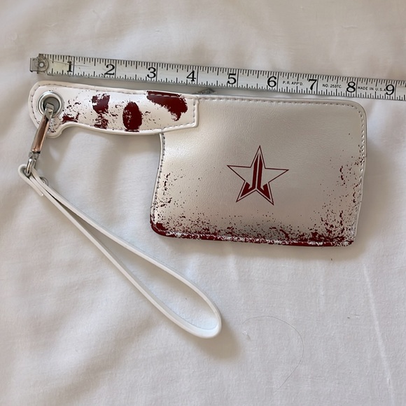 Jeffree Star Cosmetics Cleaver Wristlet Coin Purse new - Picture 5 of 5